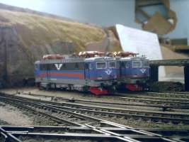 Rc locomotives on standby